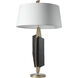 Cambrian 35.3 inch 60 watt Modern Brass Table Lamp Portable Light