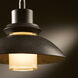 Staccato 1 Light 7 inch Dark Smoke Mini Pendant Ceiling Light