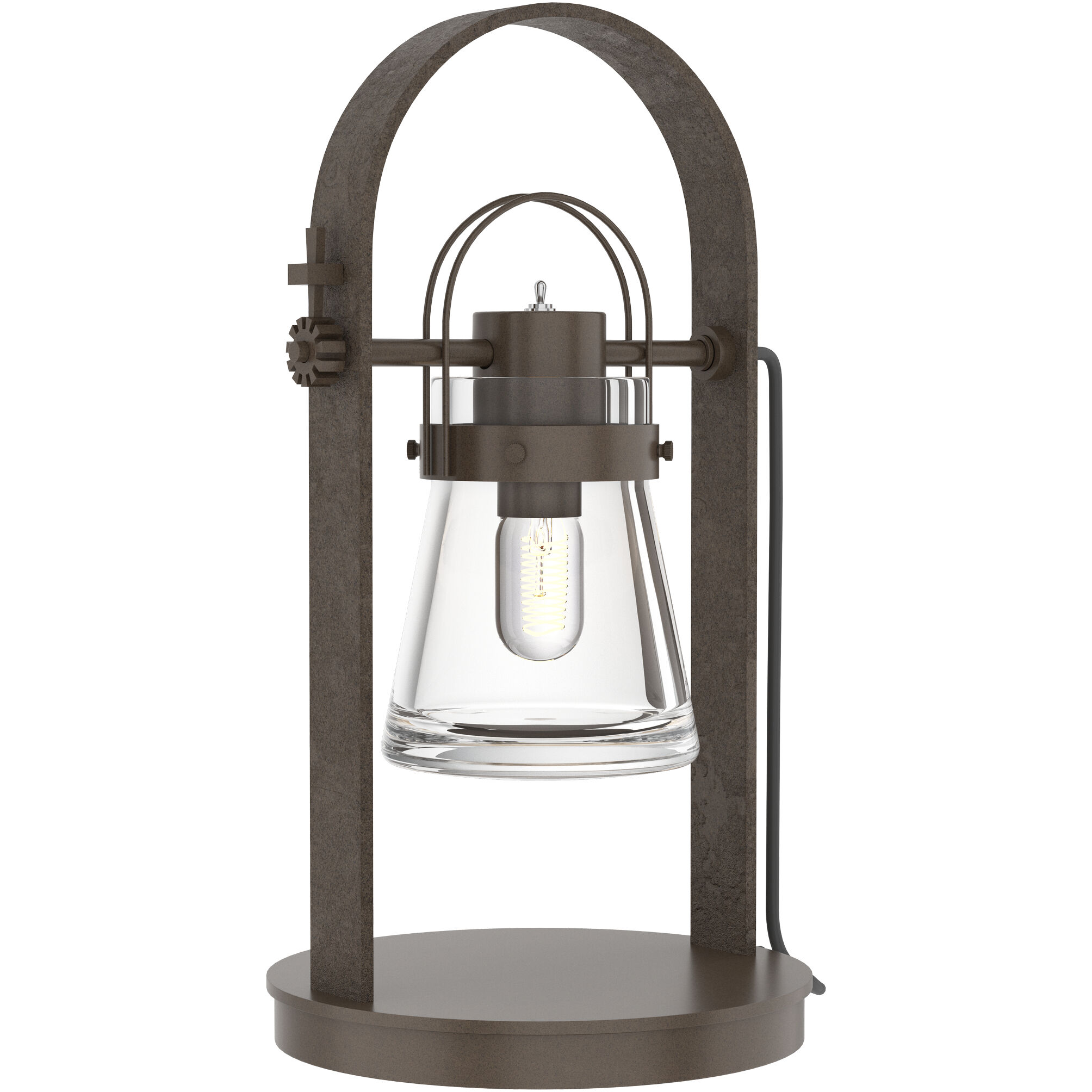 Erlenmeyer 19.4 inch 60 watt Bronze Table Lamp Portable Light