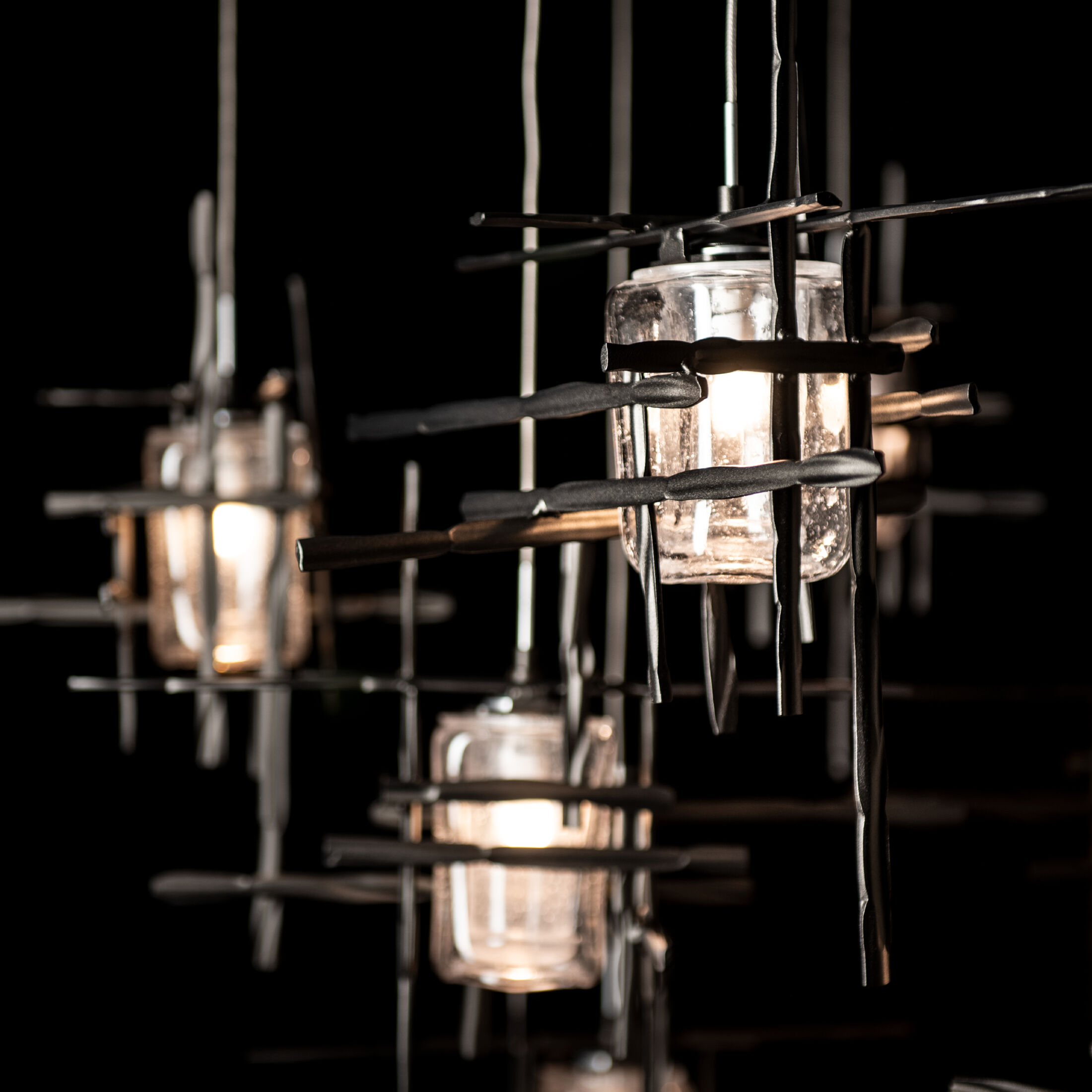 Tura 10 Light 48.9 inch Oil Rubbed Bronze Mobile Pendant Ceiling Light