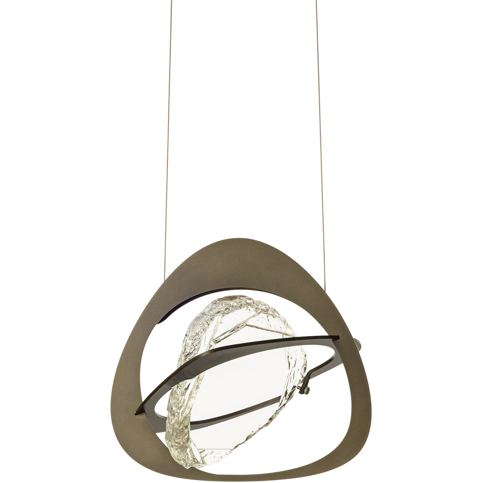 Venn LED 12.9 inch Dark Smoke Pendant Ceiling Light