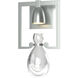 Apothecary 1 Light 6.3 inch Vintage Platinum Sconce Wall Light