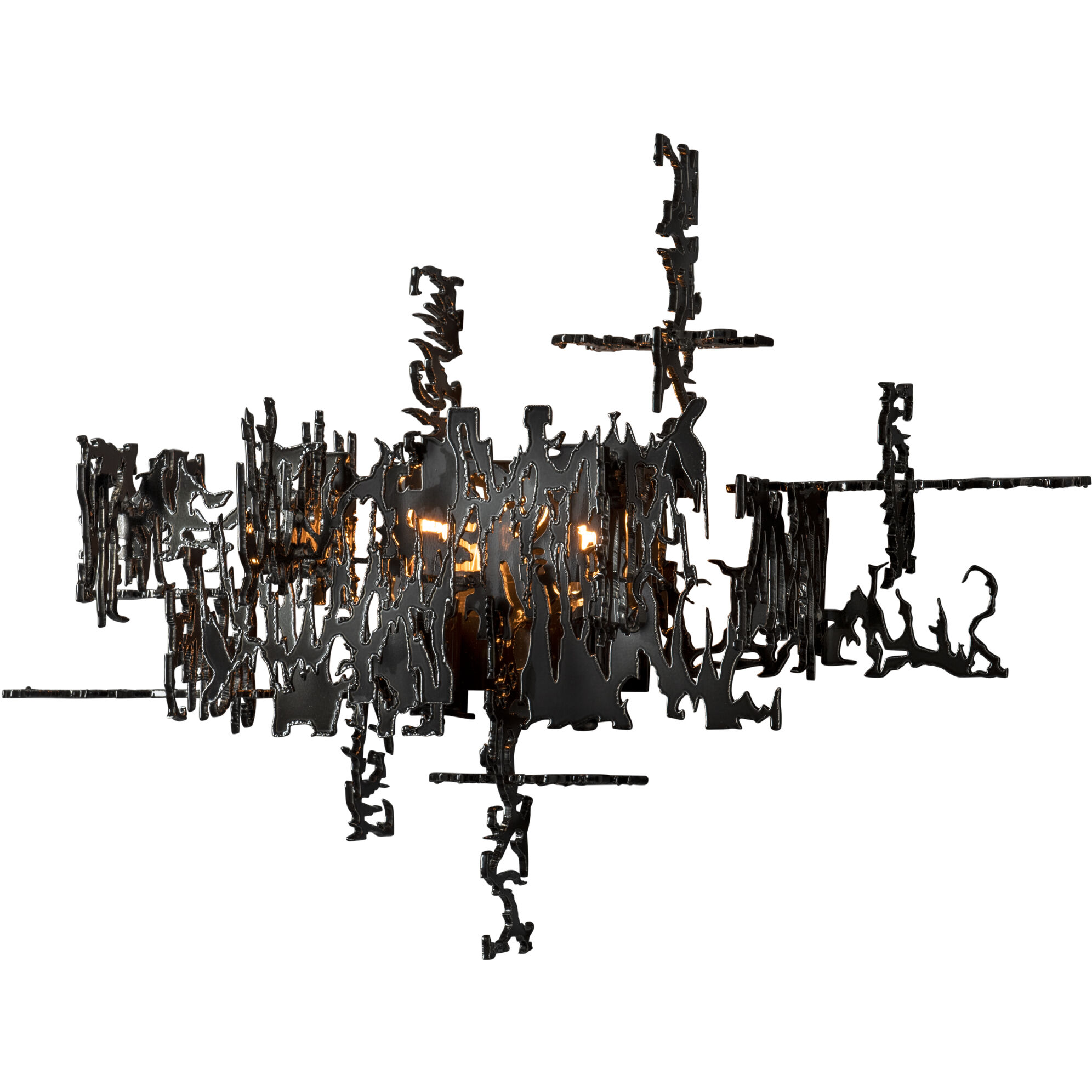 Art + Alchemy Brutus 2 Light 24.3 inch Ink Wall Sconce Wall Light