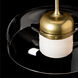 Sora 1 Light 17.5 inch Modern Brass Pendant Ceiling Light