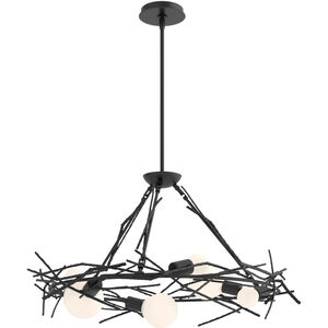 Brindille 6 Light 37.3 inch Ink Circular Pendant Ceiling Light
