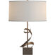 Gallery Spiral 22.9 inch 150 watt Oil Rubbed Bronze Table Lamp Portable Light in Natural Anna