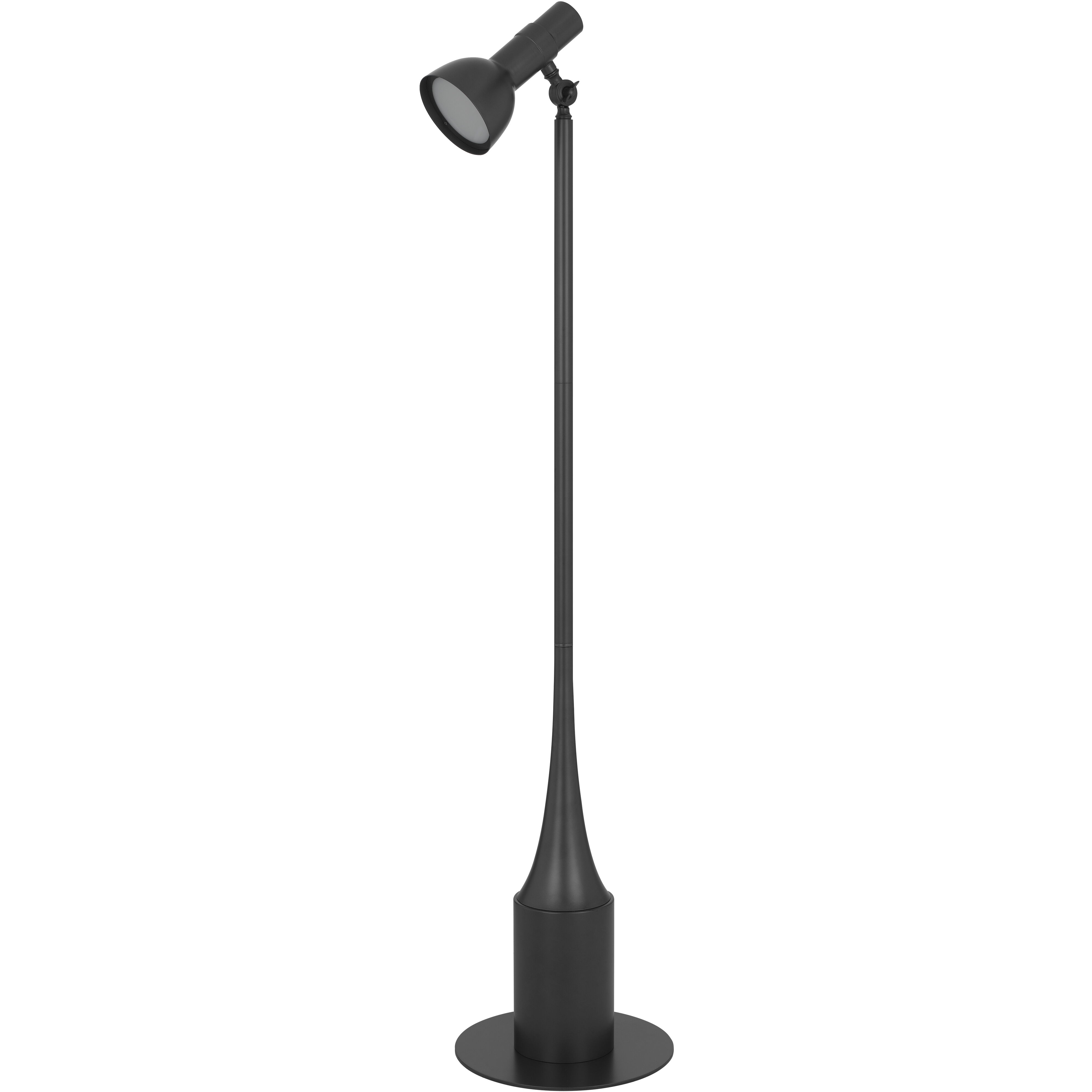 Allanson 55.5 inch 10 watt Charcoal Grey Floor Lamp Portable Light