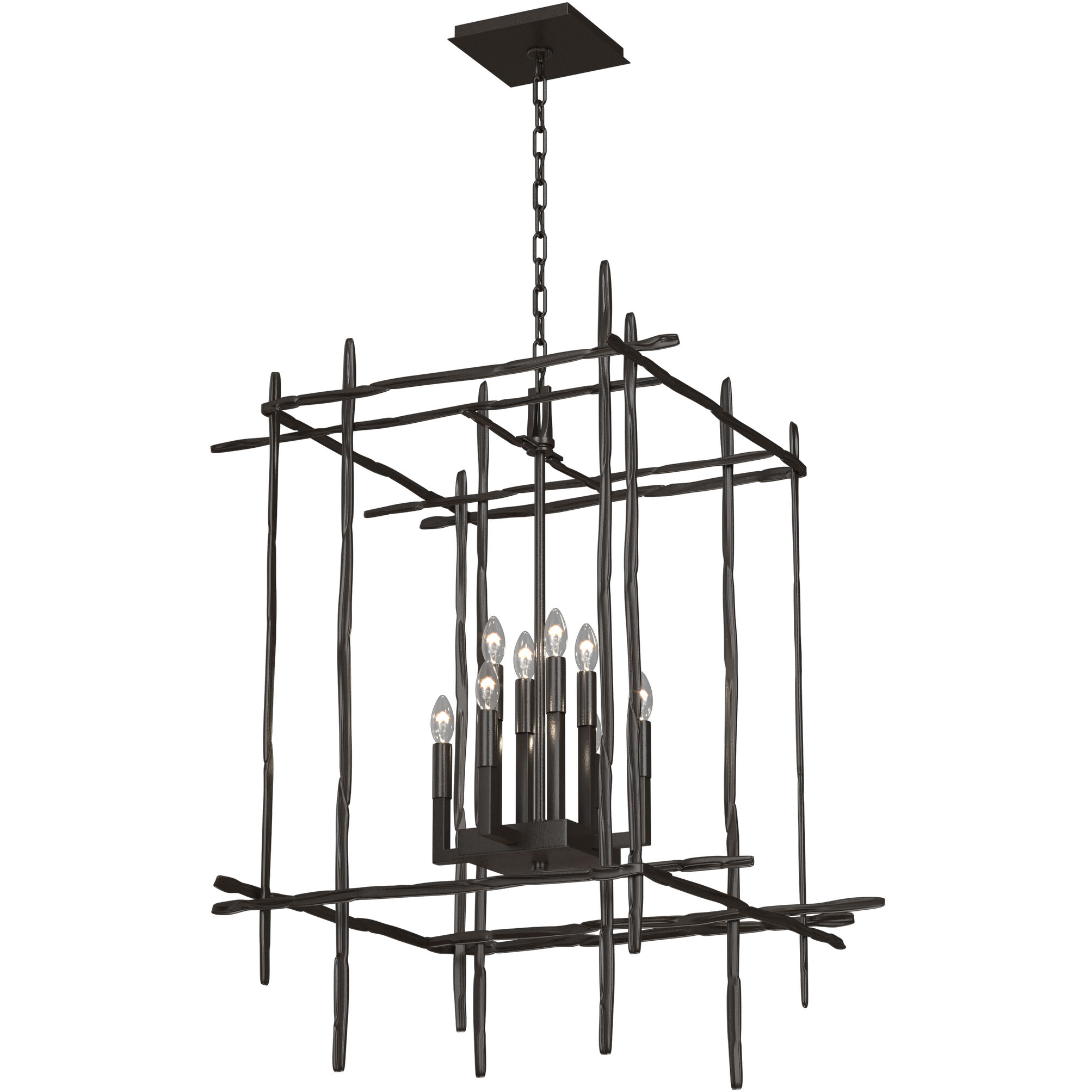 Tura 8 Light 28 inch Oil Rubbed Bronze Chandelier Ceiling Light, Large