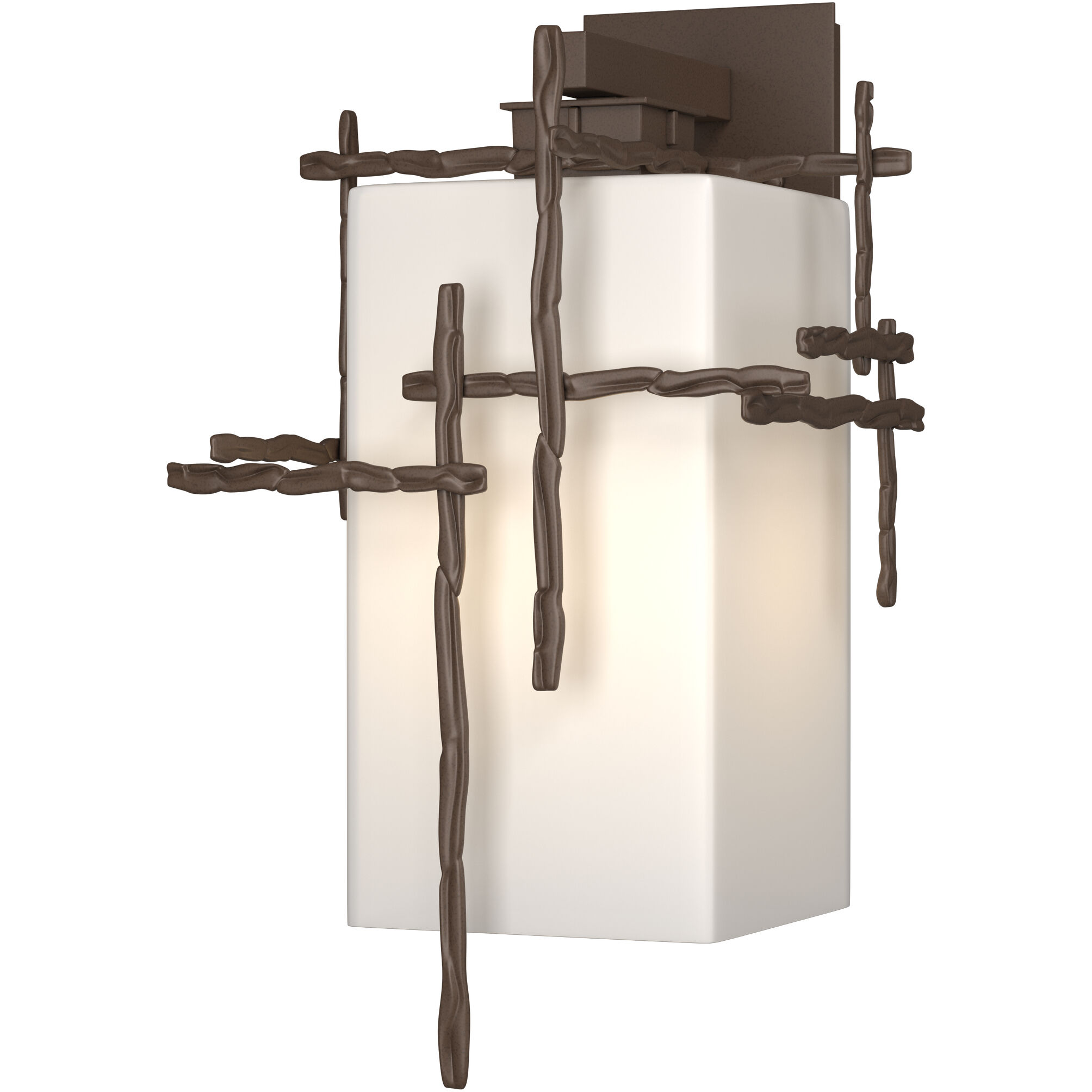 Tura 1 Light 18.9 inch Coastal Bronze Outdoor Sconce, Large