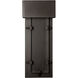 Ursa LED 23.6 inch Coastal Dark Smoke Outdoor Sconce, Small