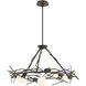 Brindille 6 Light 37.3 inch Oil Rubbed Bronze Circular Pendant Ceiling Light