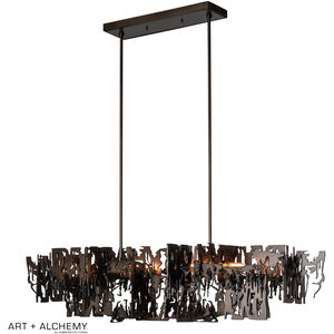 Art + Alchemy Brutus 4 Light 14 inch Oil Rubbed Bronze Pendant Ceiling Light