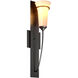 Banded 1 Light 4.25 inch Black Wall Torch Sconce Wall Light