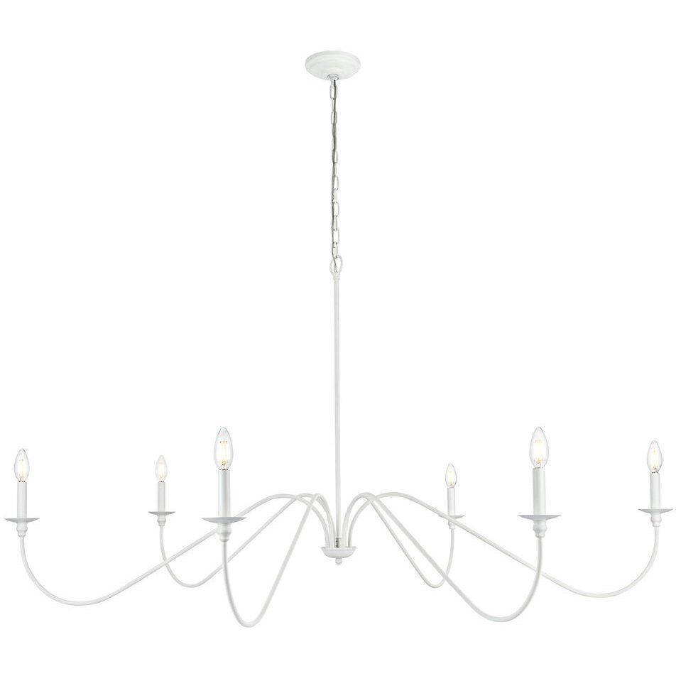 Rohan 6 Light 60.00 inch Chandelier