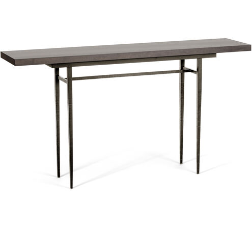 Wick 60 X 14 inch Oil Rubbed Bronze Console Table in Maple Espresso