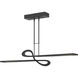 Switchback LED 49.8 inch Black Pendant Ceiling Light