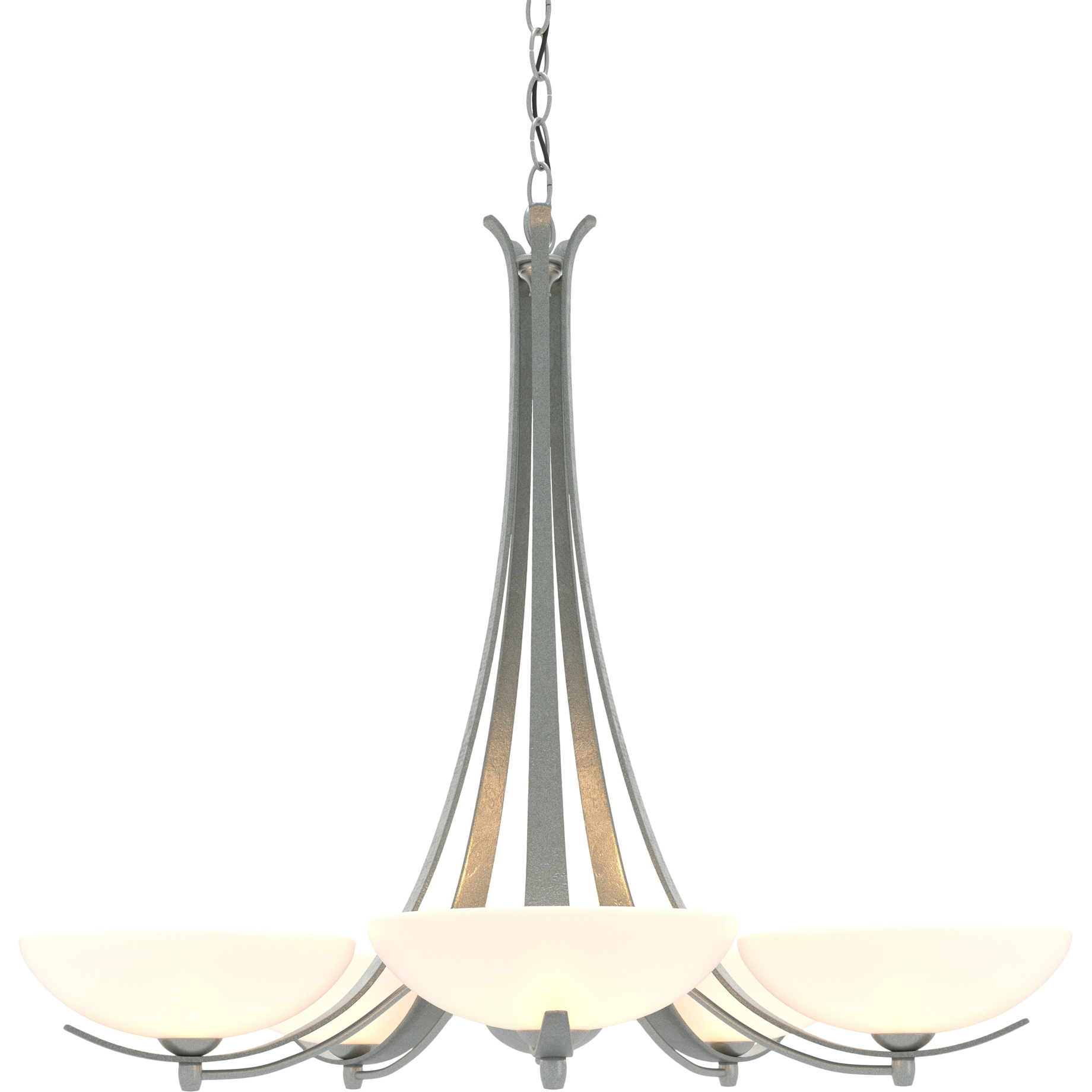 Aegis 5 Light 31.3 inch Vintage Platinum Chandelier Ceiling Light