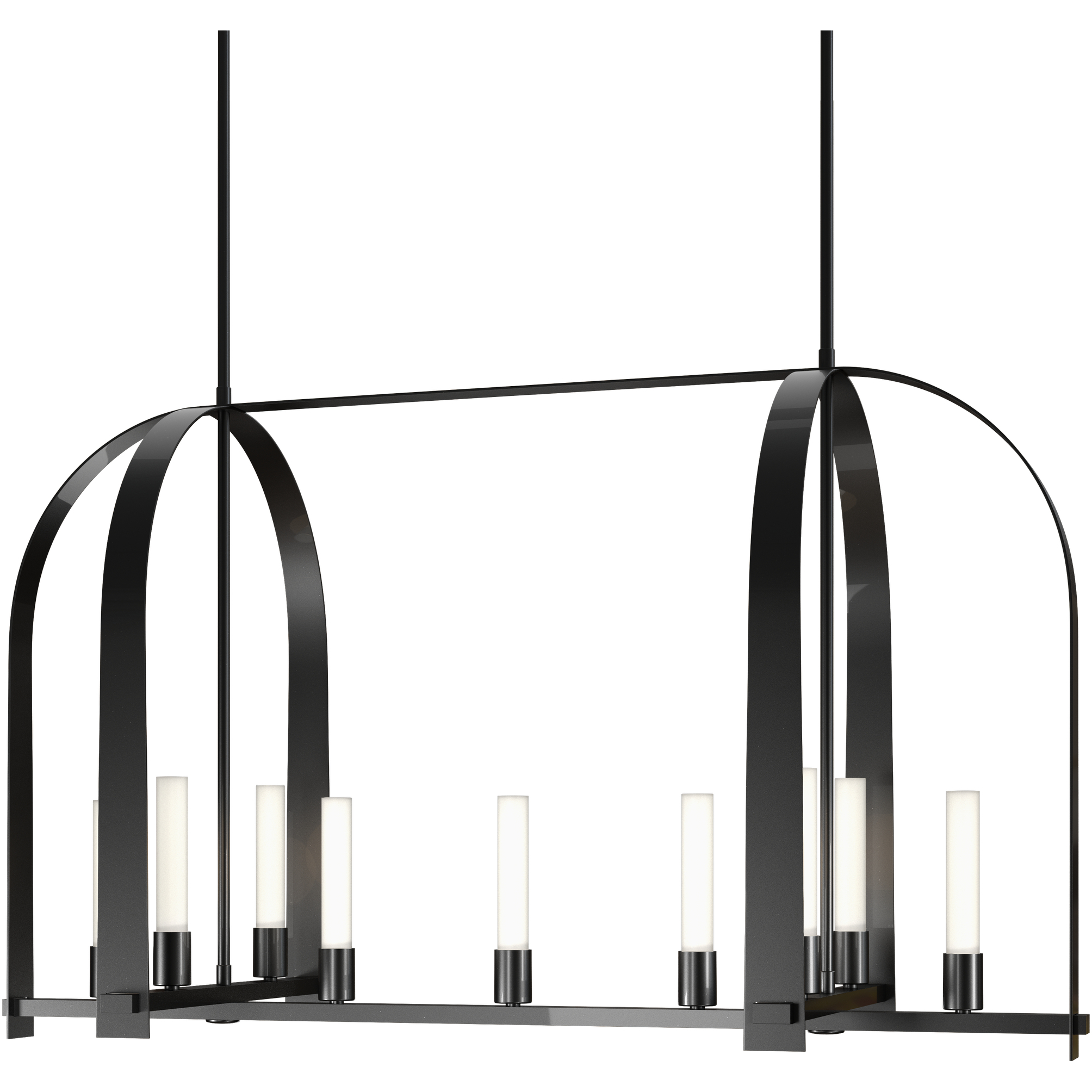 Triomphe 9 Light 41 inch Ink Linear Pendant Ceiling Light