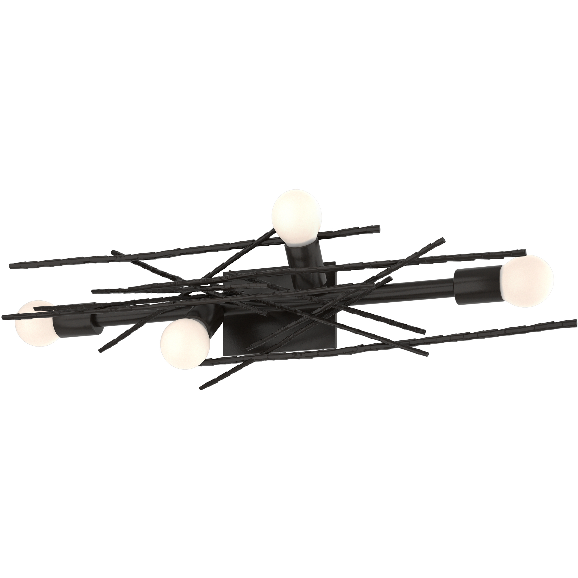 Brindille 4 Light 32.9 inch Oil Rubbed Bronze Sconce/Semi-Flush Wall Light, Large - Open Box