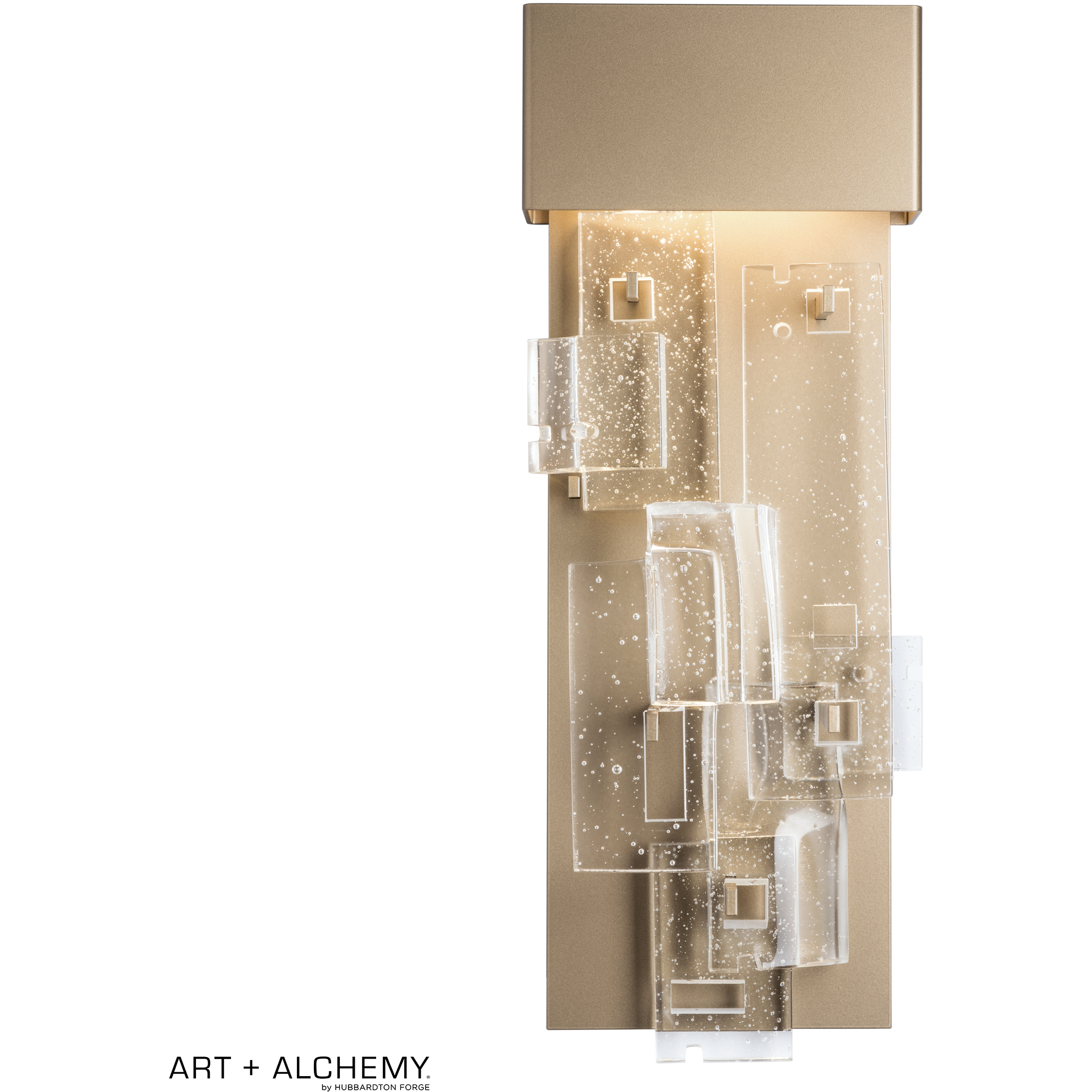Fusion Sconce Wall Light in Coastal White, Large
