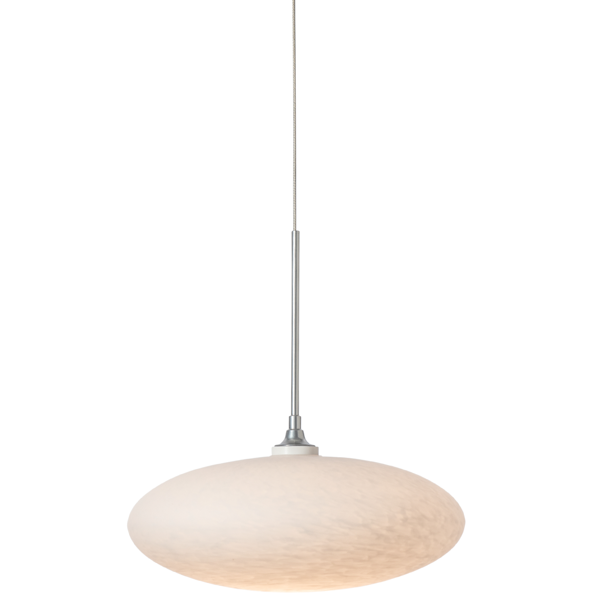 Clouds 1 Light 9.8 inch Modern Brass Mini Pendant Ceiling Light