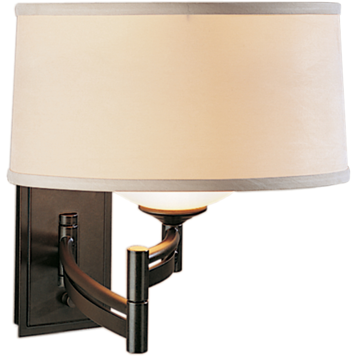 Bowed 22.5 inch 100 watt Natural Iron Swing Arm Sconce Wall Light - Open Box