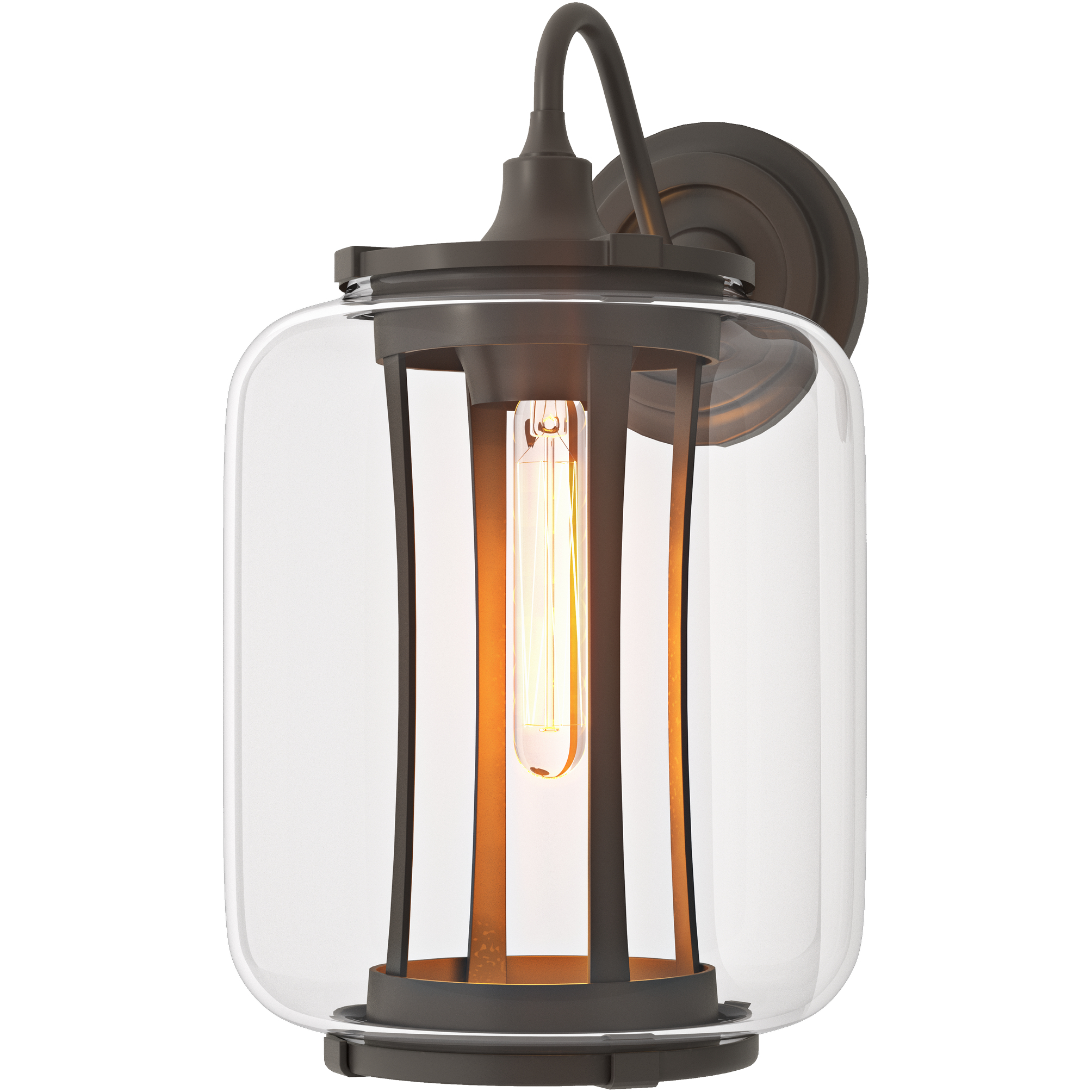 Fairwinds 1 Light 14.7 inch Coastal Dark Smoke Outdoor Sconce, Large