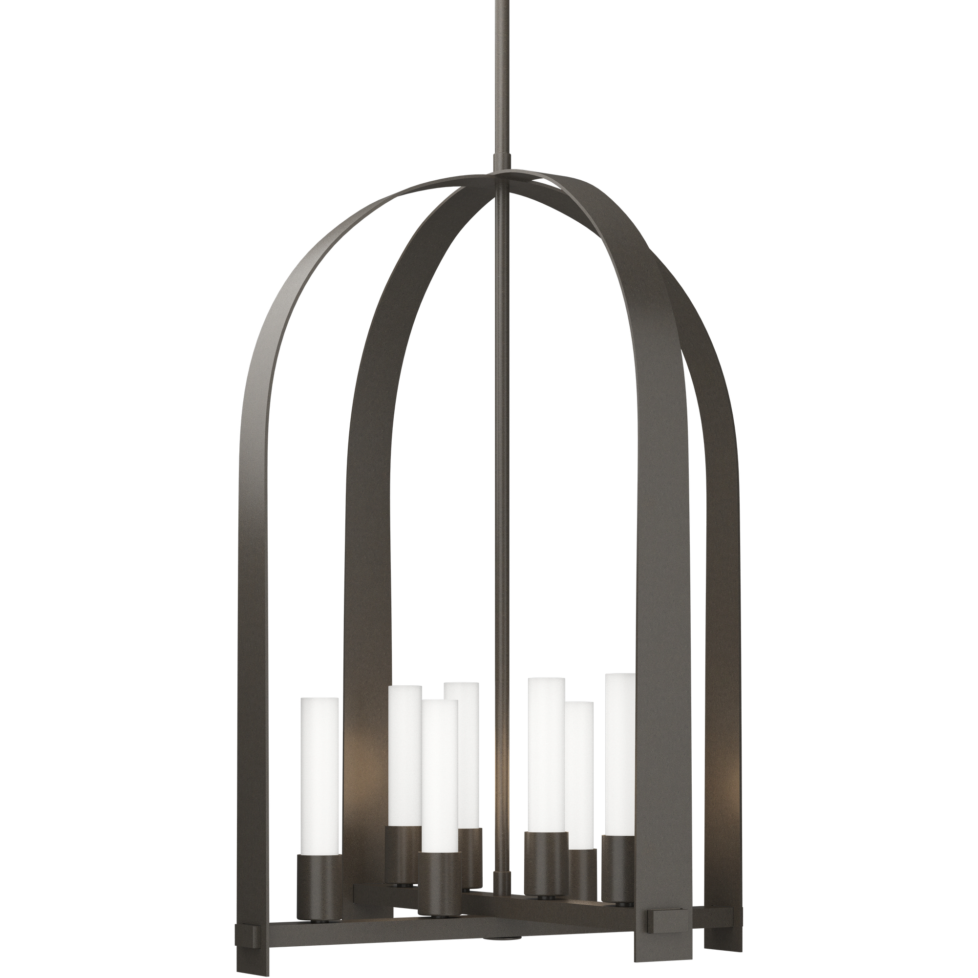 Hubbardton Forge Triomphe 8 Light 26 inch Dark Smoke Pendant Ceiling Light 131071-1002 - Open Box