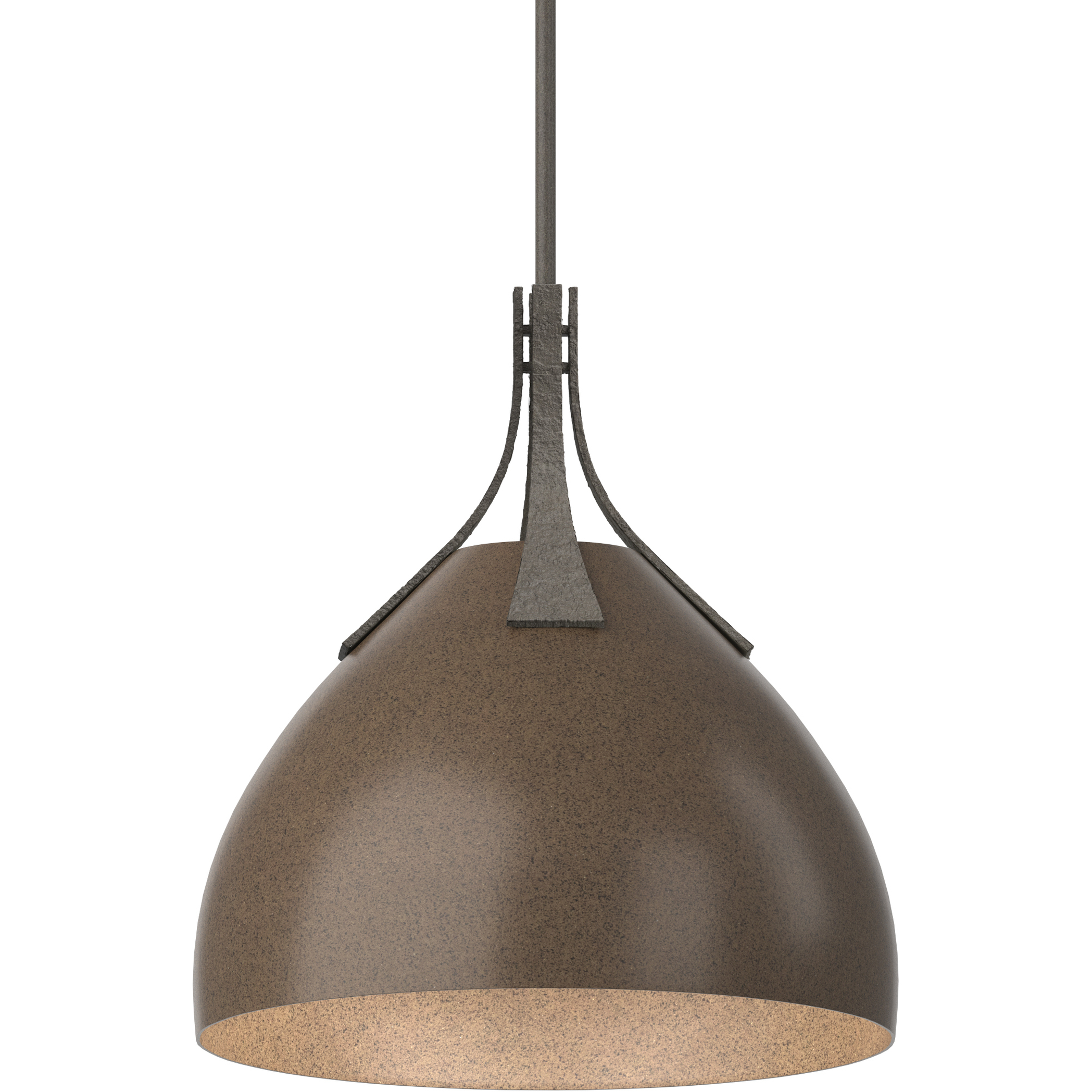 Summit 1 Light 12.8 inch Dark Smoke and Bronze Pendant Ceiling Light in Dark Smoke/Bronze