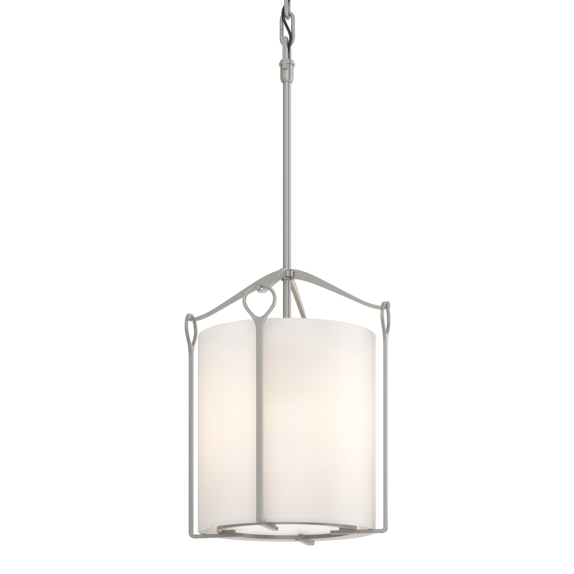 Bow 1 Light 9.8 inch Vintage Platinum Mini Pendant Ceiling Light, Tall - Open Box