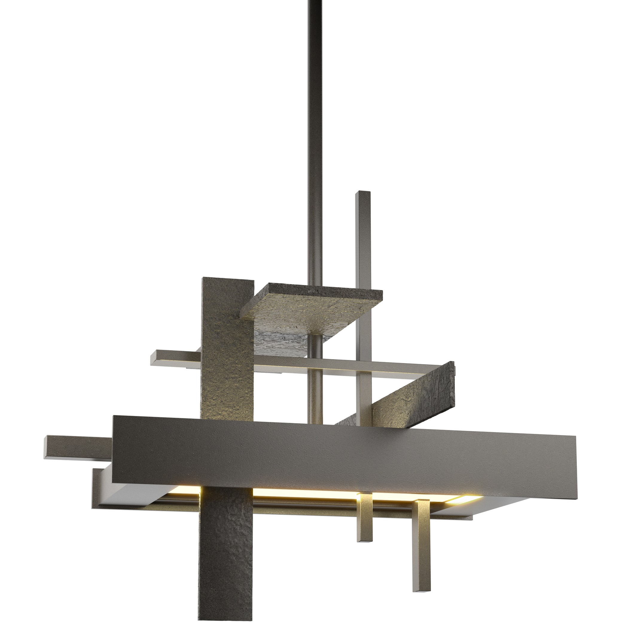 Planar LED 12.1 inch Dark Smoke Pendant Ceiling Light, Small