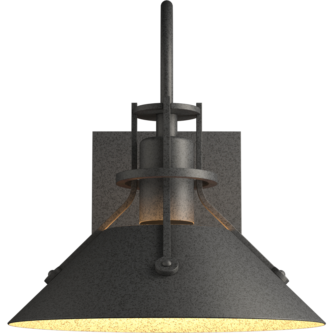 Henry 1 Light 10.5 inch Coastal Natural Iron Outdoor Sconce, Small