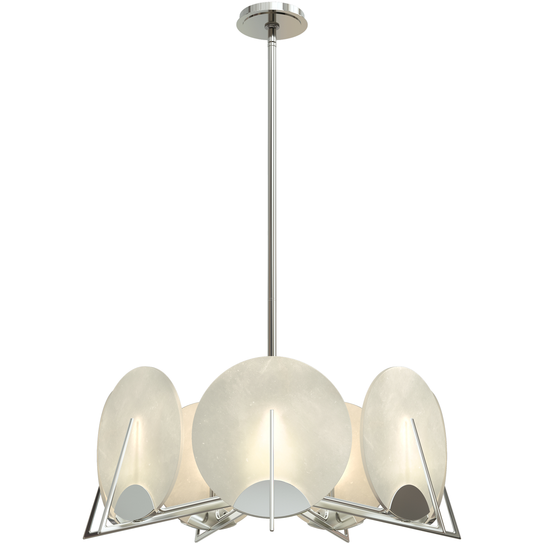 Callisto 7 Light 28.1 inch Sterling Pendant Ceiling Light