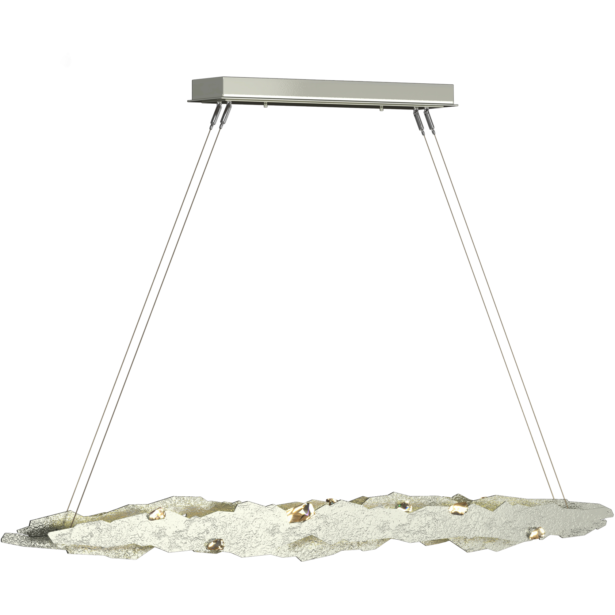 Trove LED 52.6 inch Sterling Pendant Ceiling Light