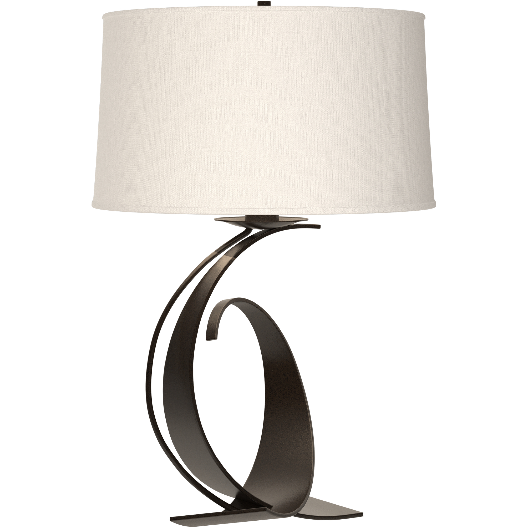 Fullered Impressions 29 inch 150 watt Oil Rubbed Bronze Table Lamp Portable Light in Natural Anna, Large