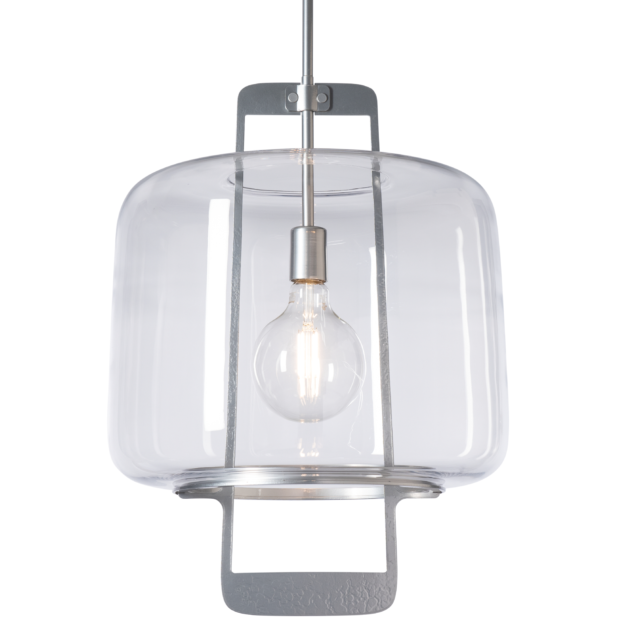 Dane 1 Light 16.6 inch White Hanging Lantern Ceiling Light in Opal