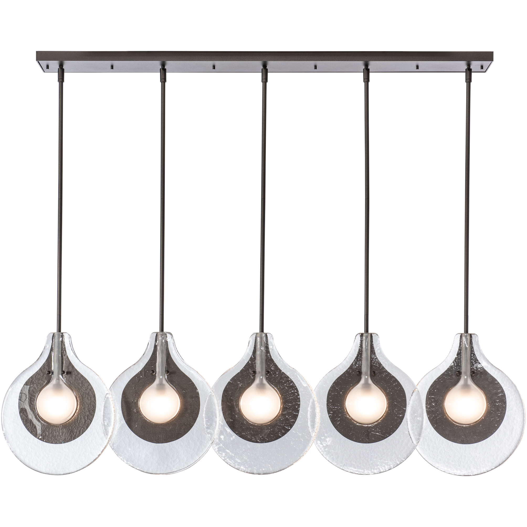 Art & Alchemy Veneto 5 Light 53.4 inch Oil Rubbed Bronze Linear Pendant Ceiling Light