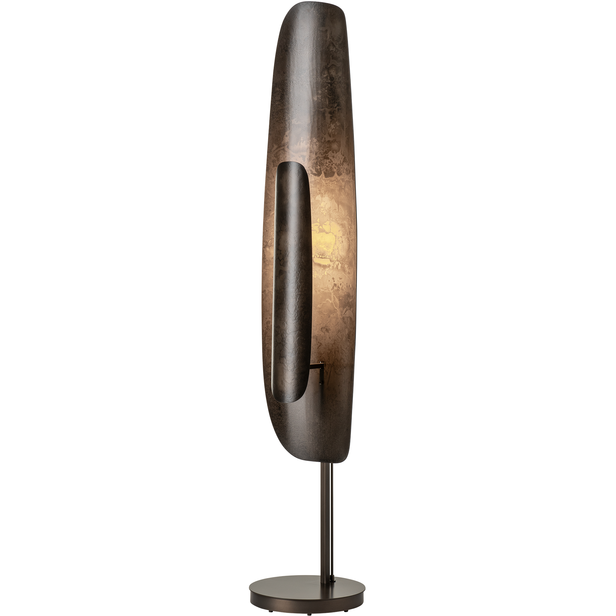 Shield 59.6 inch 18.00 watt White and Soft Gold Floor Lamp Portable Light