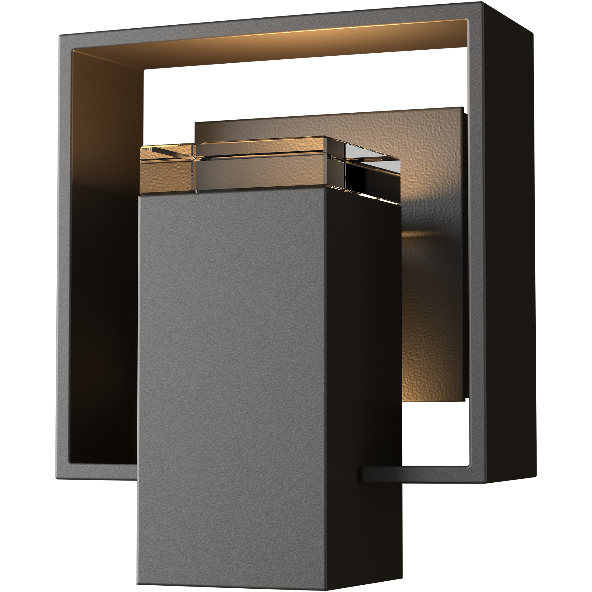 Hubbardton Forge 302601 1084 Shadow Box 1 Light 8 5 inch Coastal Oil