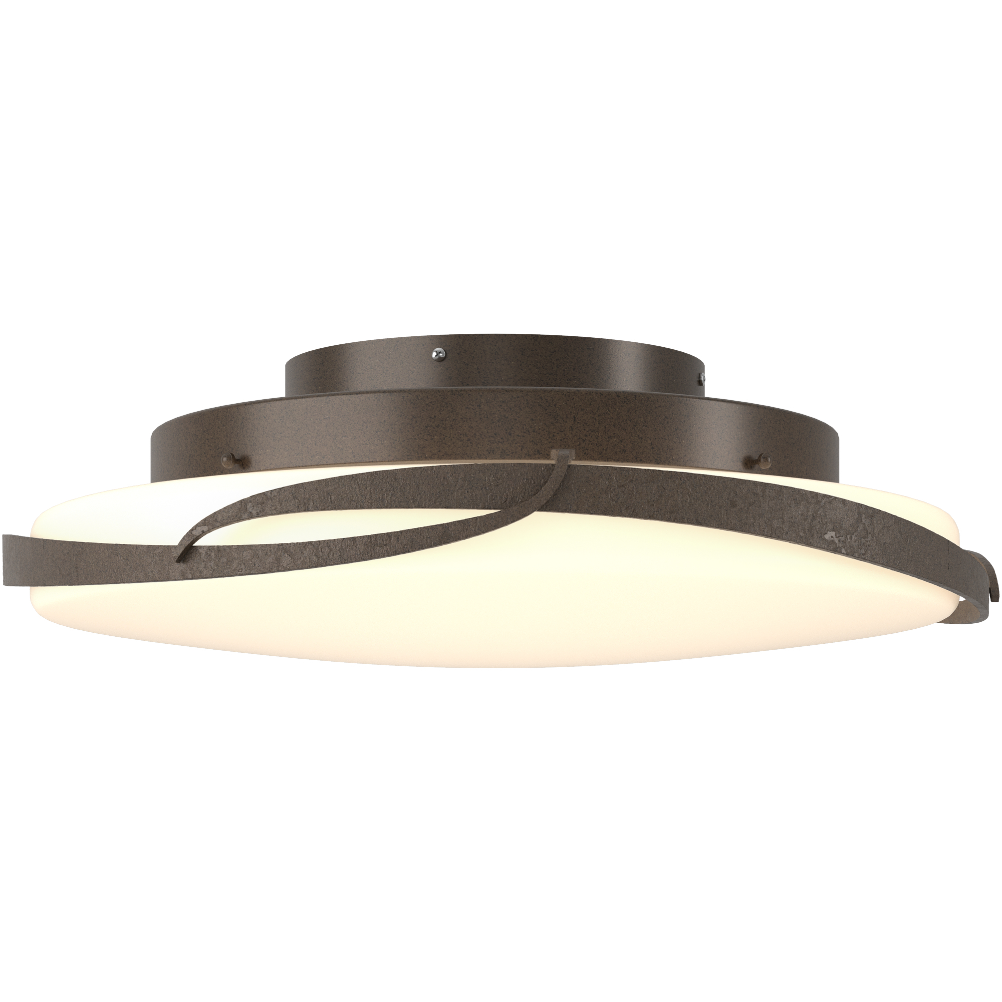 Flora LED 24.1 inch Bronze Flush Mount Ceiling Light