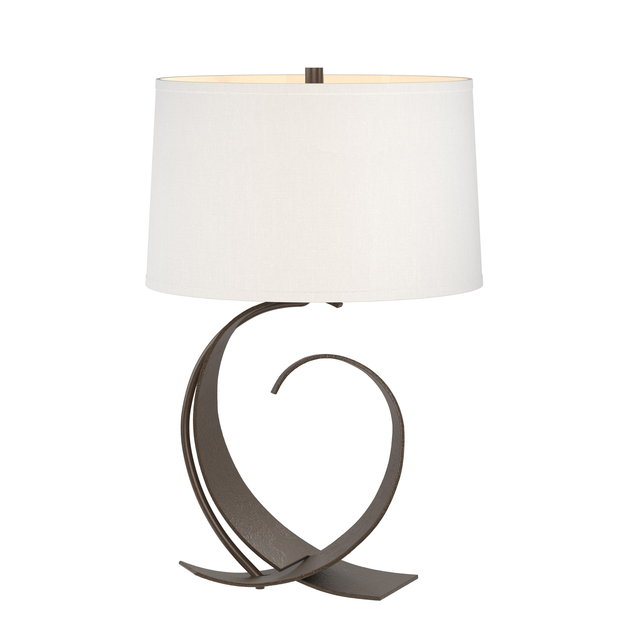 Fullered Impressions 22.1 inch 150.00 watt Bronze Table Lamp Portable Light in Natural Anna