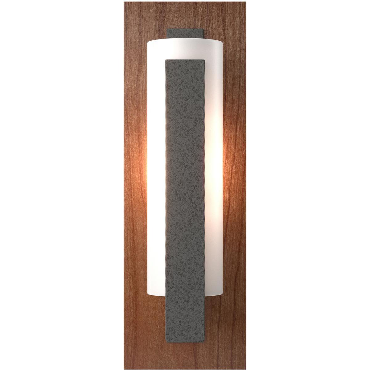 Forged Vertical Bar 1 Light 5 inch Natural Iron ADA Sconce Wall Light in Cherry