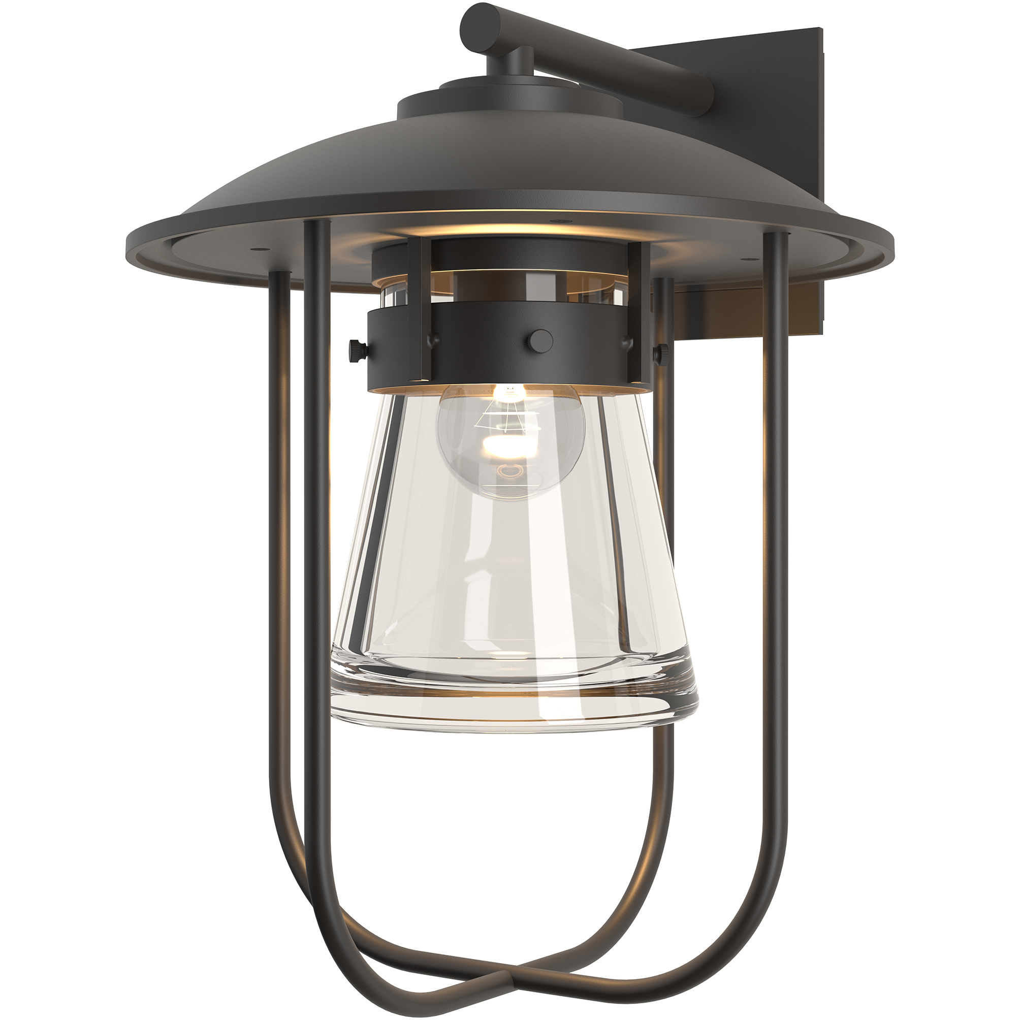 Erlenmeyer 1 Light 16.4 inch Coastal Oil Rubbed Bronze Outdoor Sconce, Large
