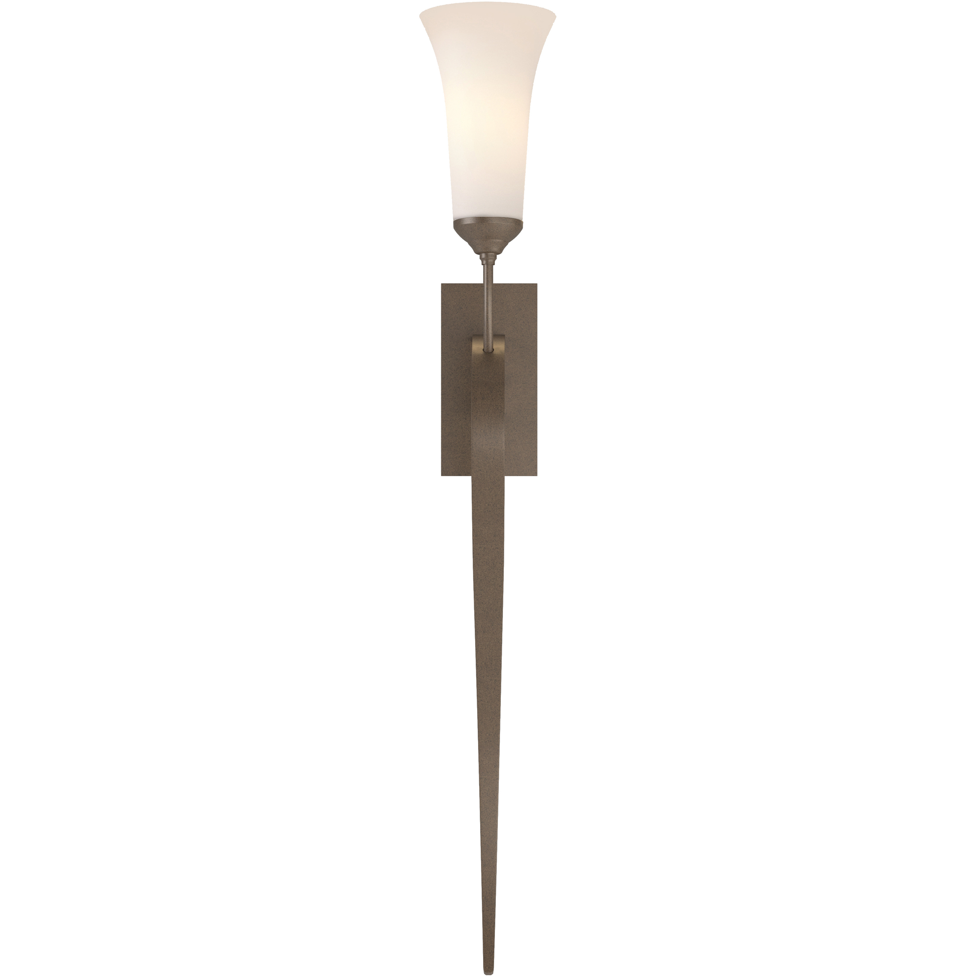 Sweeping Taper 1 Light 4.25 inch Bronze Sconce Wall Light