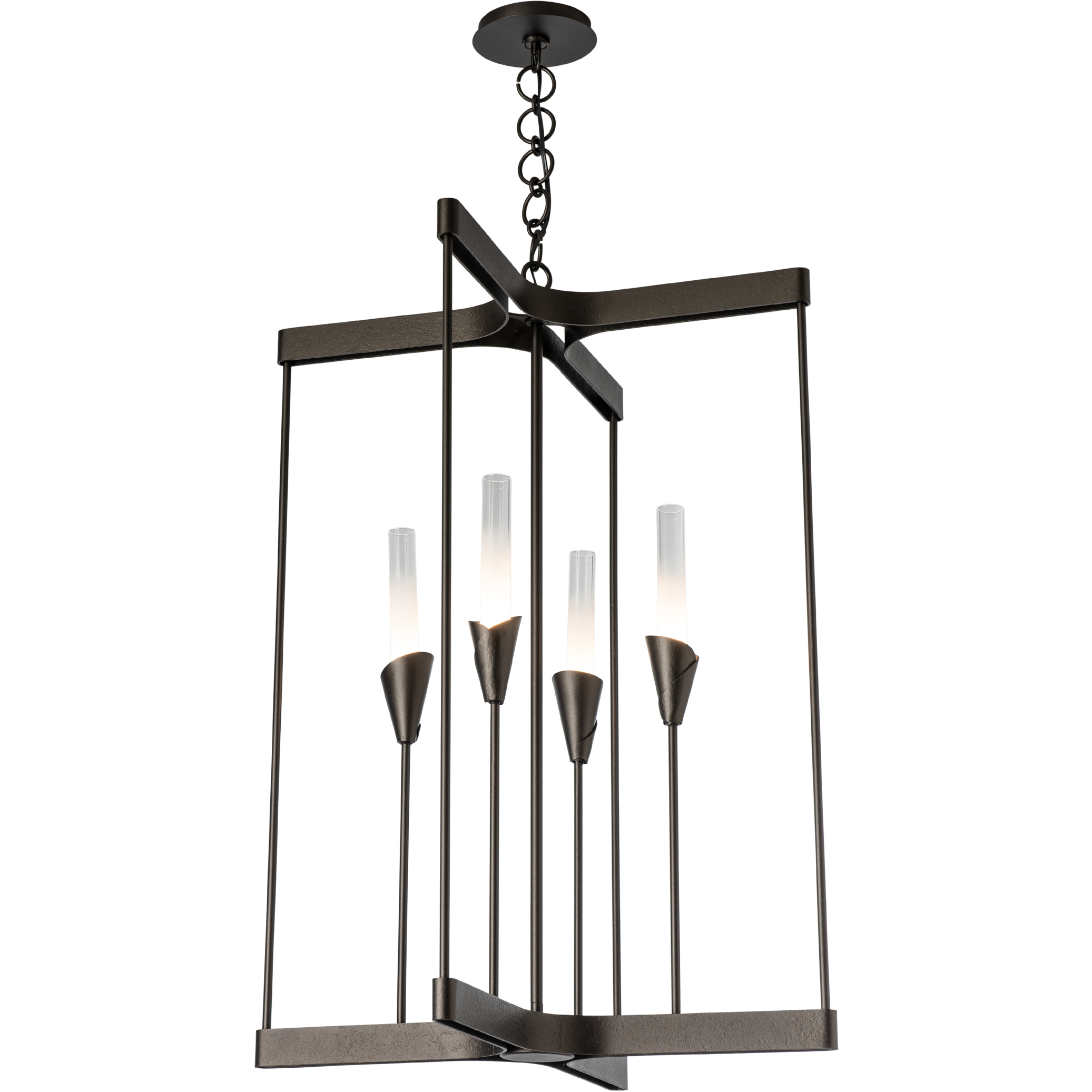 Lilium 4 Light 24.1 inch Oil Rubbed Bronze Chandelier Ceiling Light
