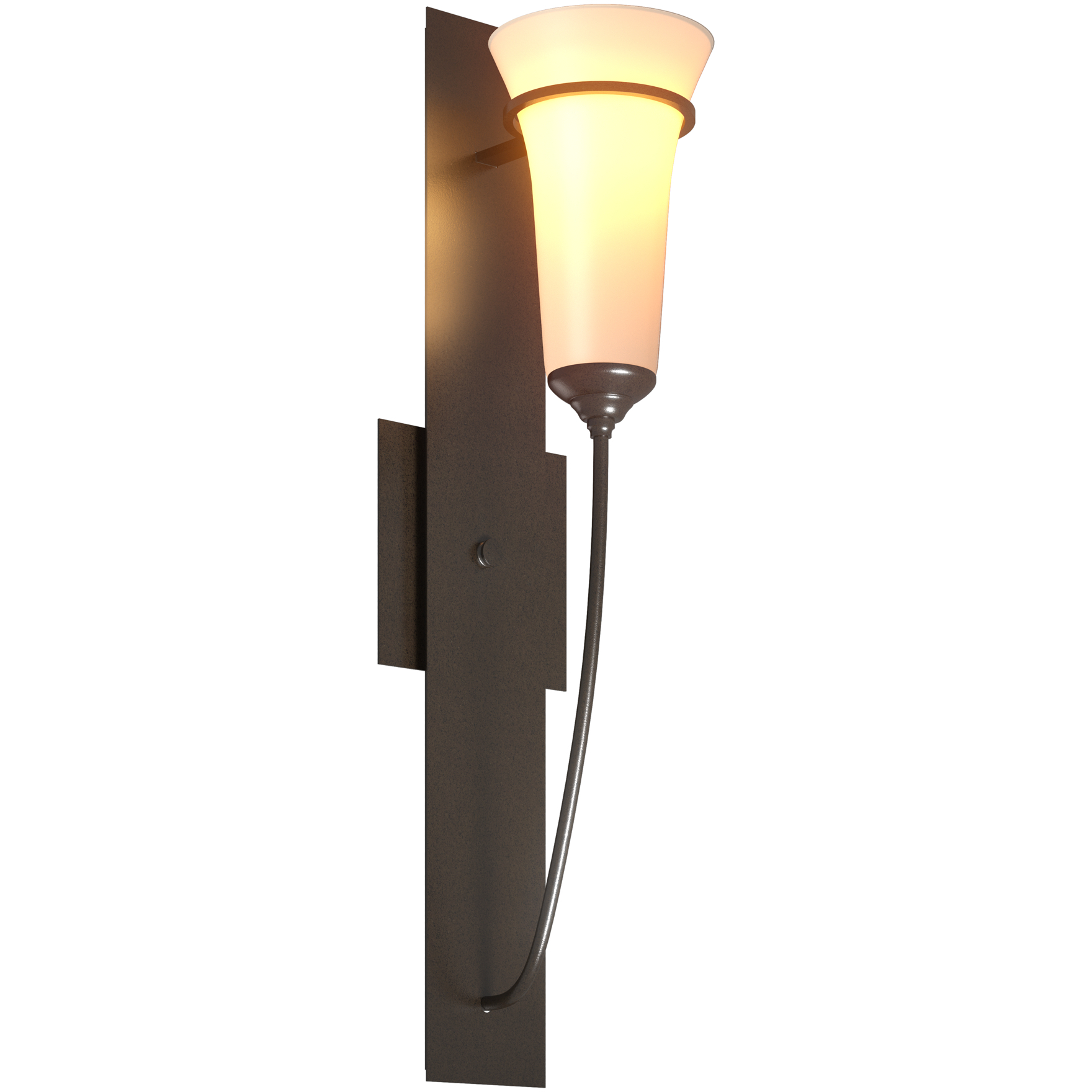 Banded 1 Light 4.25 inch Oil Rubbed Bronze Wall Torch Sconce Wall Light - Open Box
