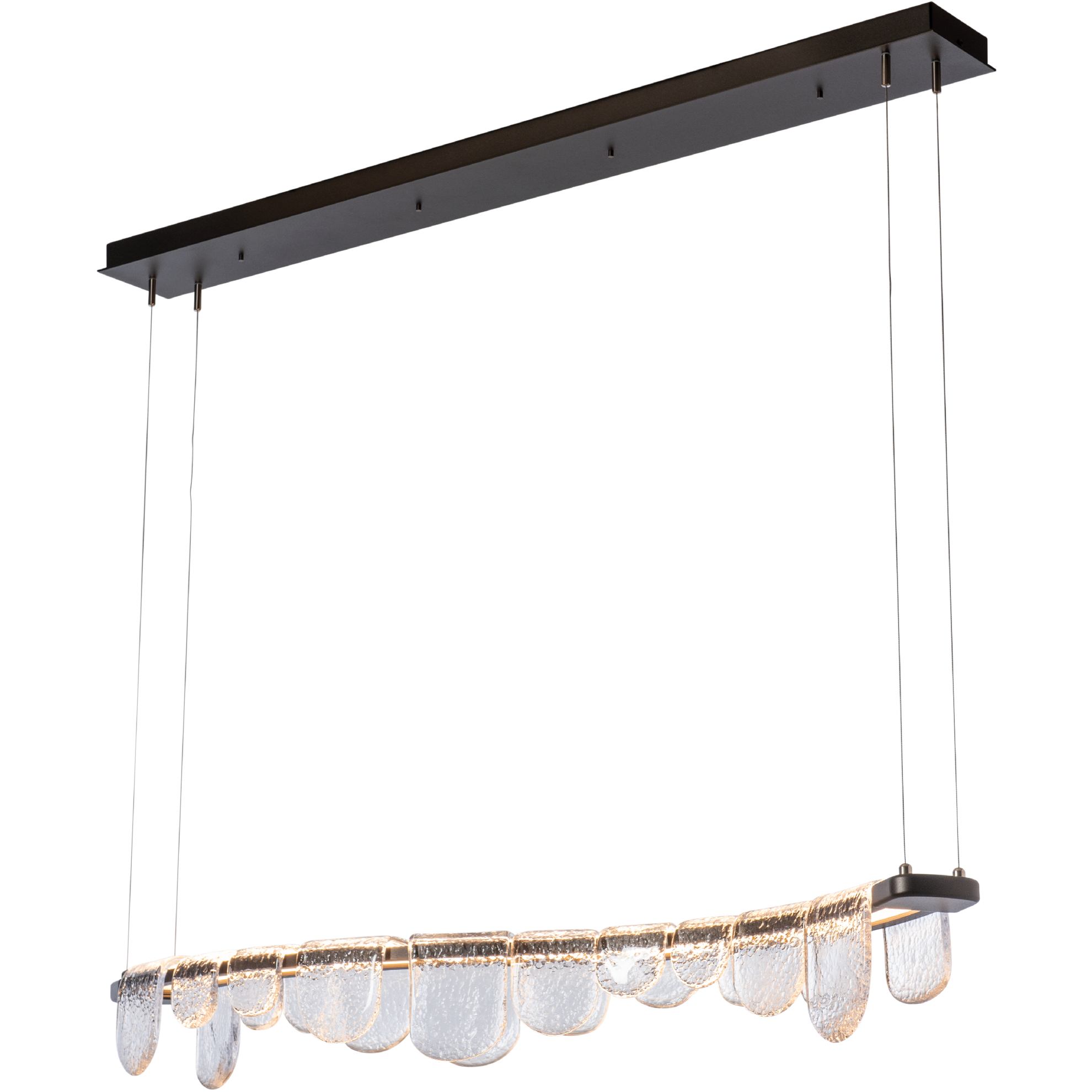 Riverbed LED 50.1 inch Black Pendant Ceiling Light