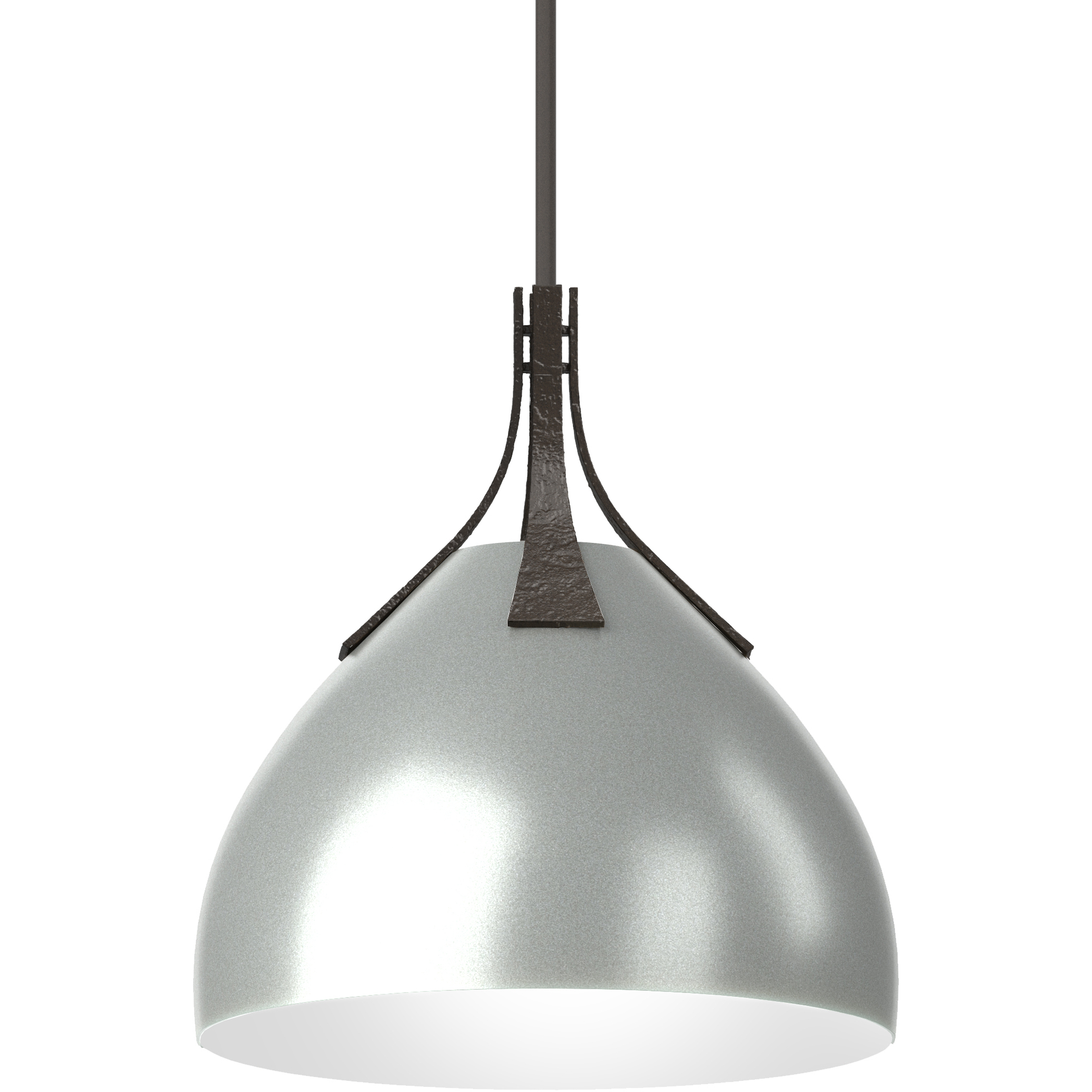 Summit 1 Light 12.8 inch Oil Rubbed Bronze and Vintage Platinum Pendant Ceiling Light - Open Box