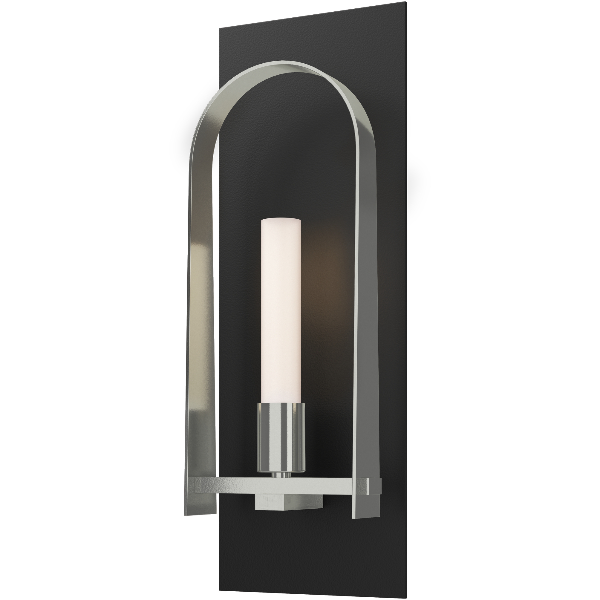 Triomphe 1 Light 5.3 inch Black and Sterling ADA Sconce Wall Light - Open Box