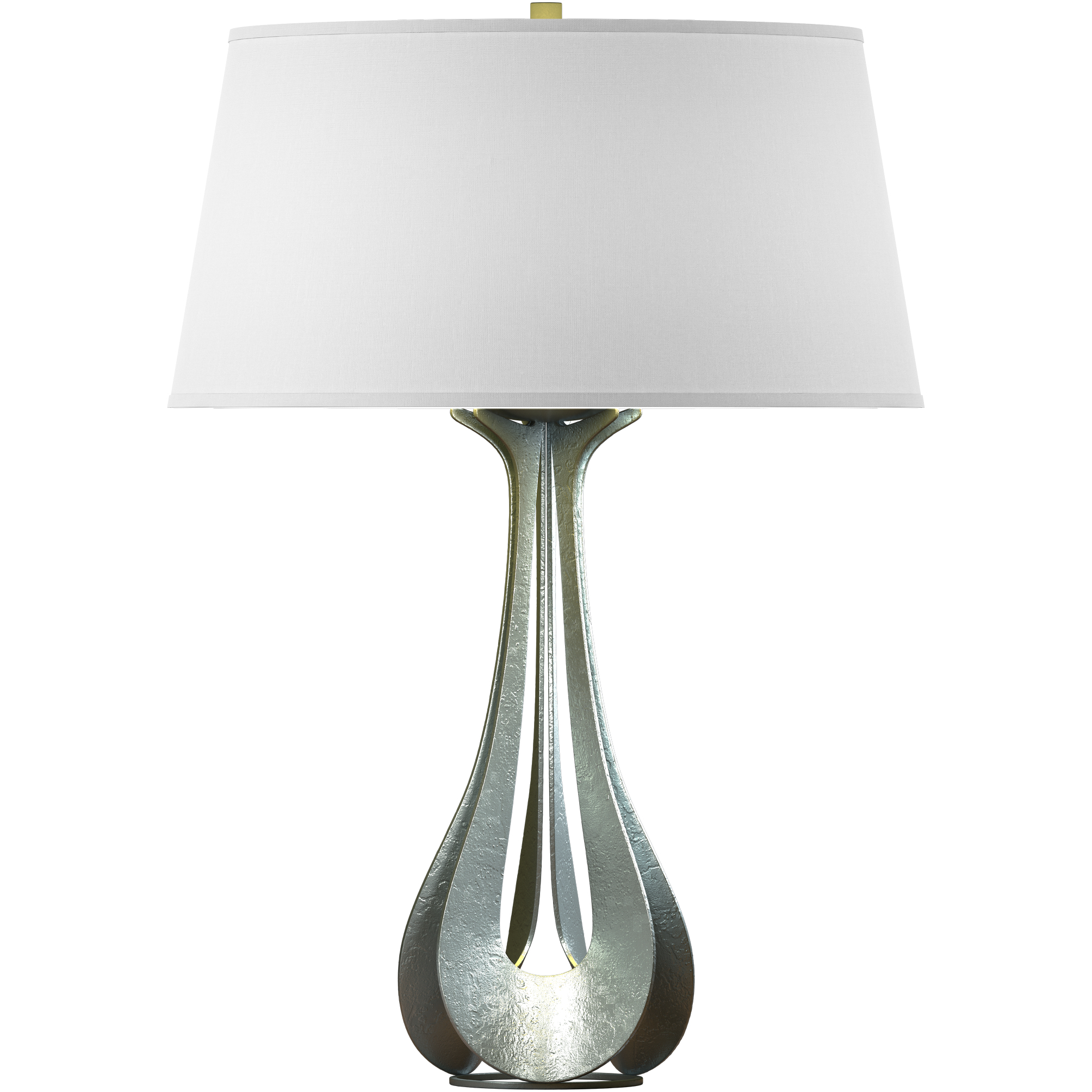 Lino 25.3 inch 100 watt Vintage Platinum Table Lamp Portable Light in Natural Anna